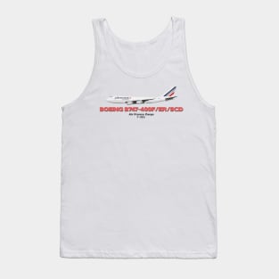 Boeing B747-400F/ER/SCD - Air France Cargo Tank Top